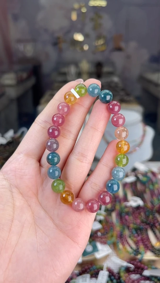 【闪购商品】碧玺/未镶嵌8mm+碧玺单圈多样性发货