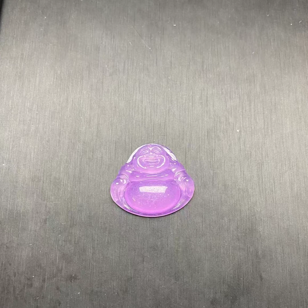 小白精选877精美紫佛公吊坠