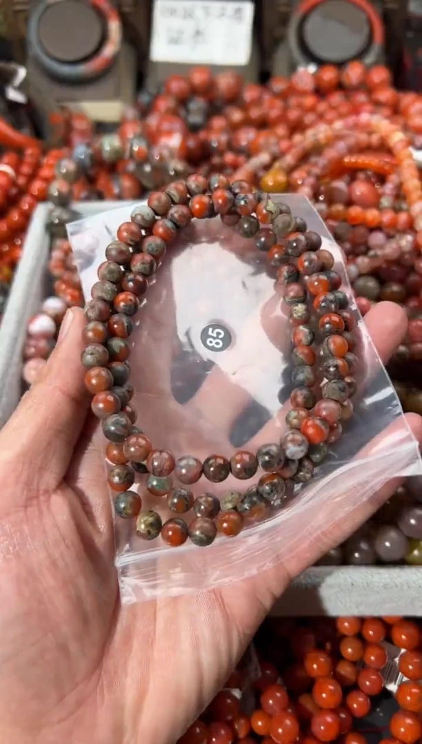 未镶嵌手串南红玛瑙7