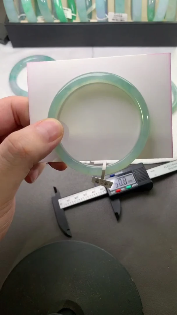 未镶嵌手镯翡翠52.2/*8.5*5.7