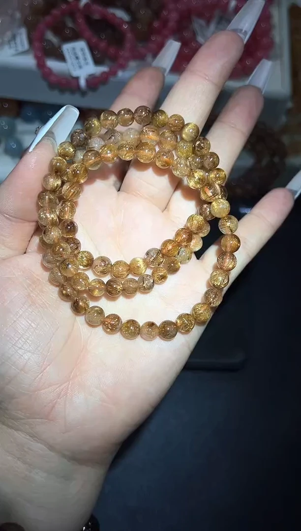 未镶嵌手串水晶70n多样性发其一【1条】默认微瑕