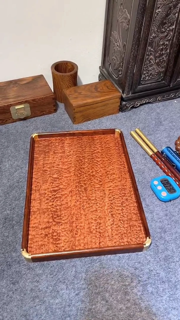 【闪购商品】贡木木雕大茶盘盘