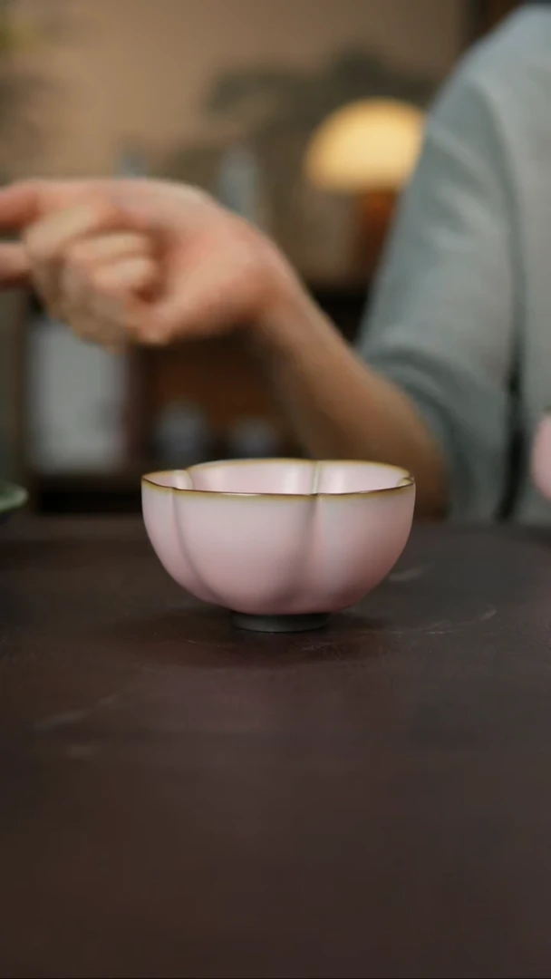 杯景德柴烧手作多人瑕疵