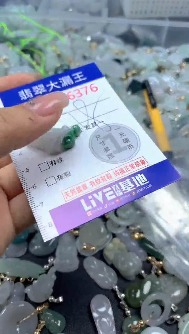 颈饰未镶嵌翡翠6376