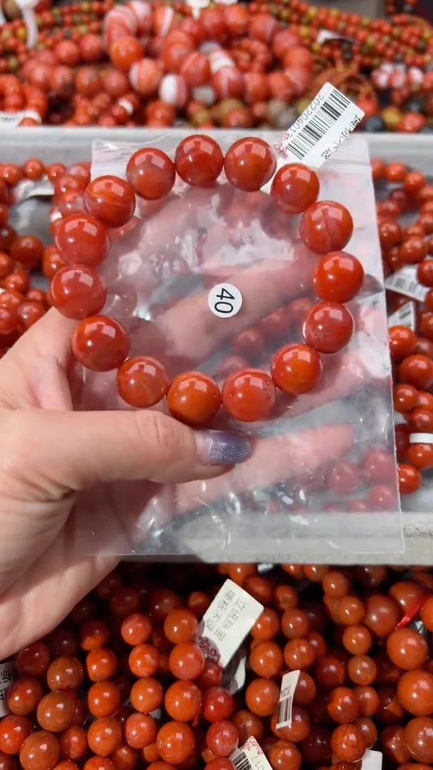 【闪购商品】南红玛瑙手串未镶嵌15+