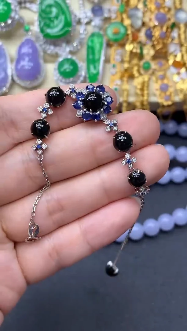 未镶嵌手链翡翠305-中国好珍宝