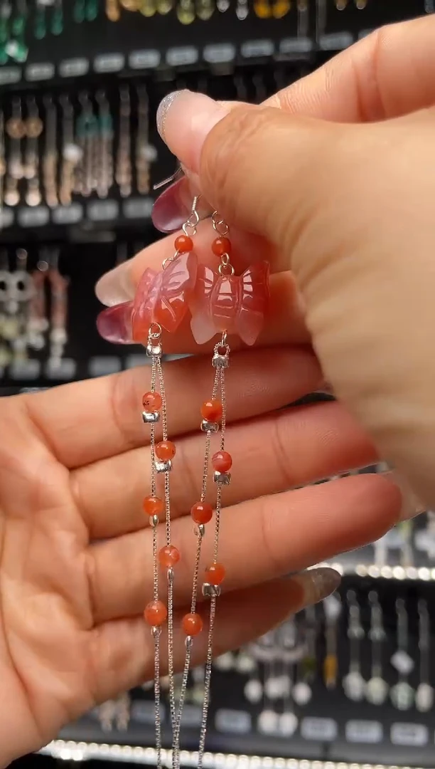 【闪购商品】紫晶耳饰银S925镶嵌Cynthia