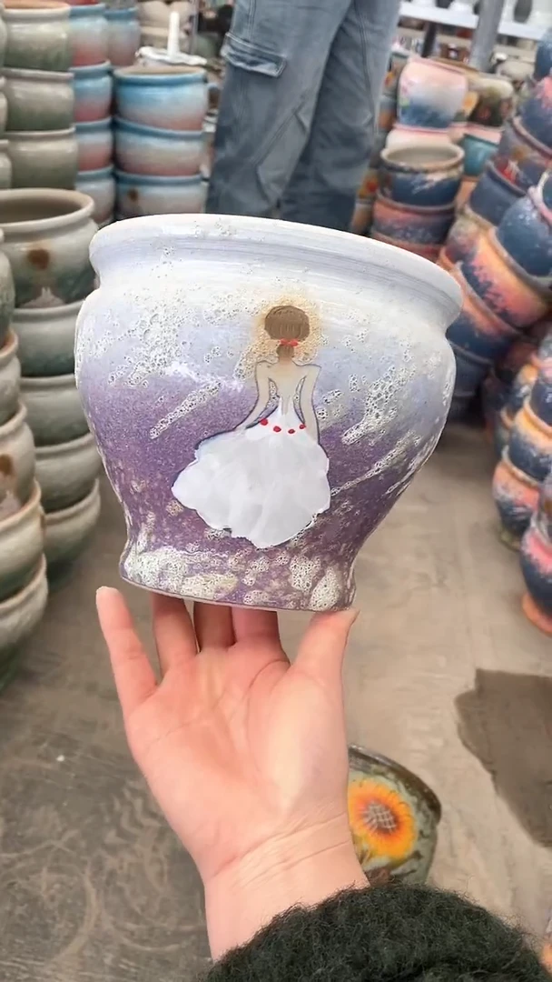 【闪购商品】摆件4-3口17高14微瑕一个