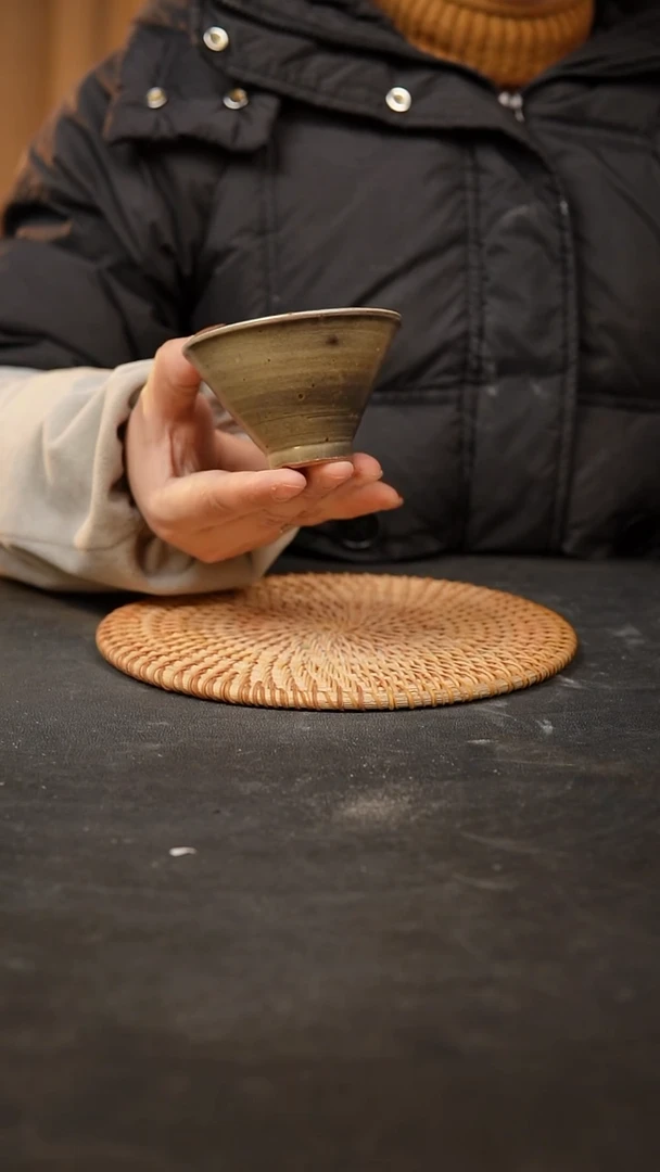 【闪购商品】瓷片泥泥手工花盆口7