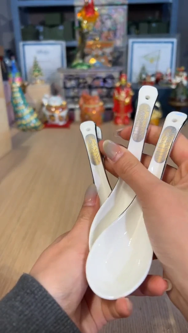 【闪购商品】杯157清明上河图勺子套四