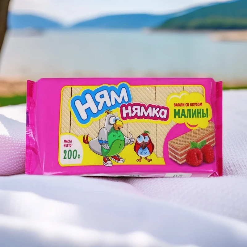 则成俄罗斯进口俄宝多牌多口味威化饼干休闲零食200g