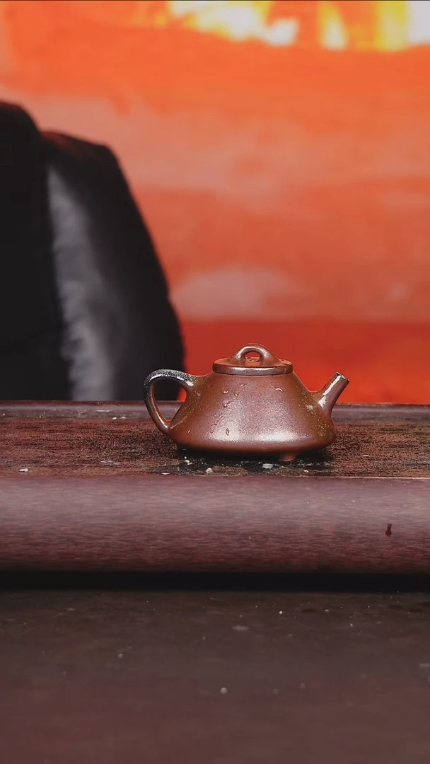 茶壶紫砂子冶石瓢