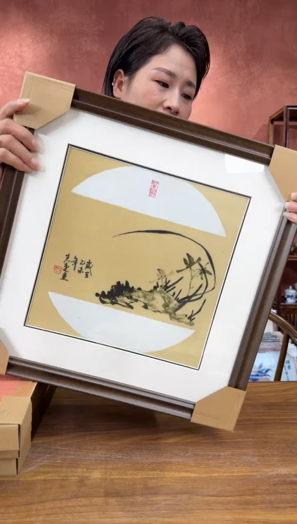 吴义松陶盟手绘陶瓷编码：3213