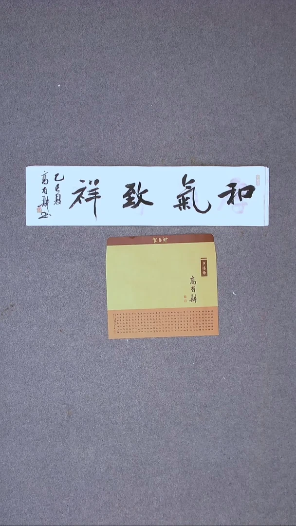 书法高有耕 河南南阳69*17一平尺