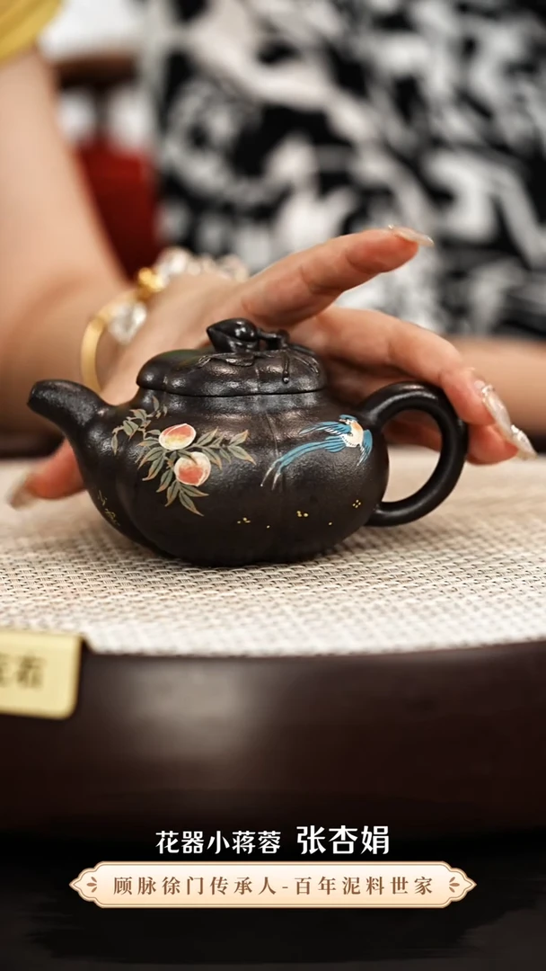 茶壶紫砂张杏娟紫砂壶01