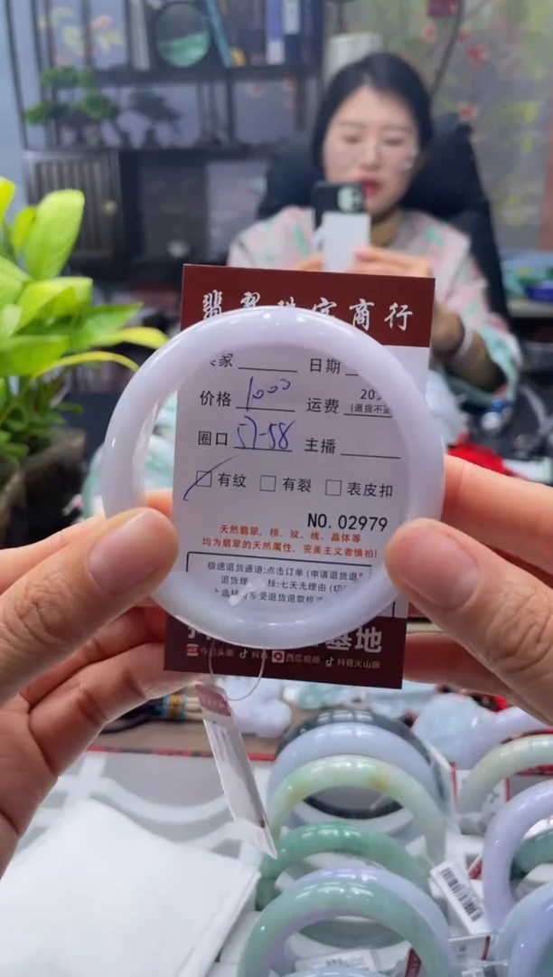 未镶嵌手镯翡翠2979