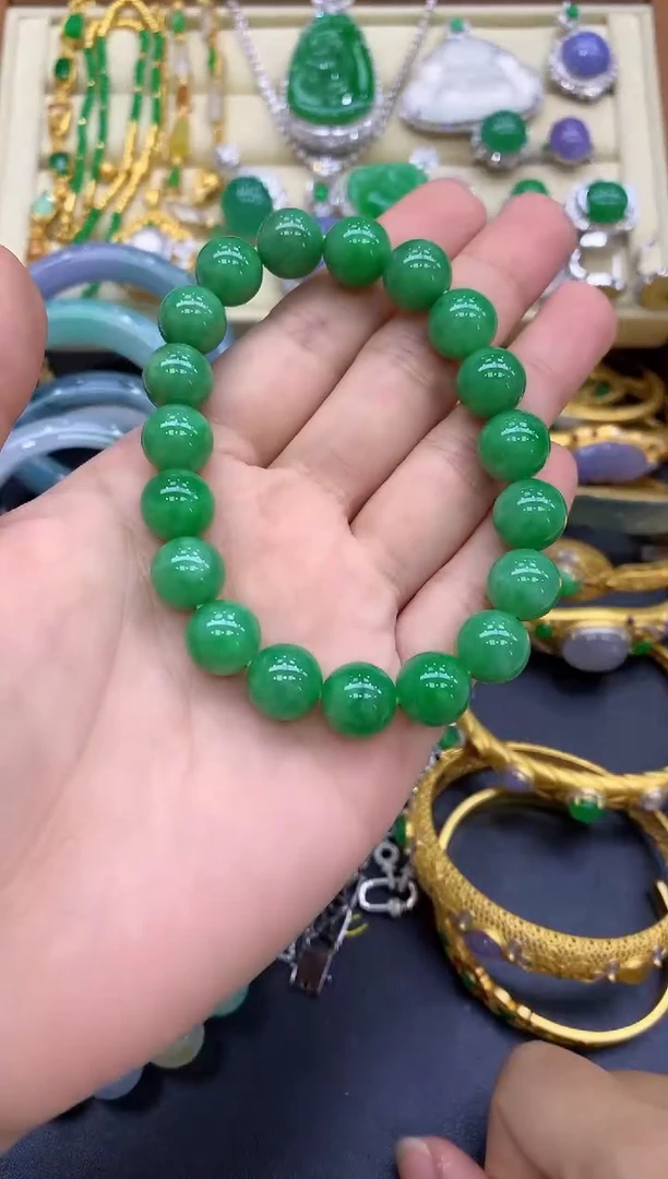 手串翡翠未镶嵌506-中国好珍宝