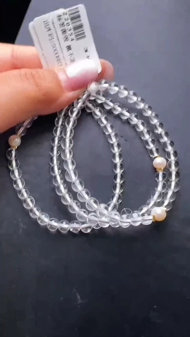 手串未镶嵌水晶白水晶设计手串多样性发一 Z20354梦