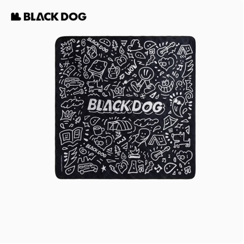 Blackdog黑狗户外野餐垫露营加厚春游子防潮公园疯狂梦想家系