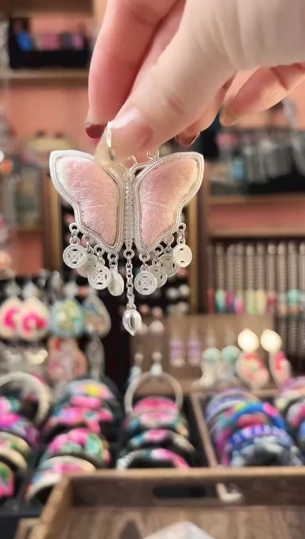 织绣艺枝独绣手工饰品13
