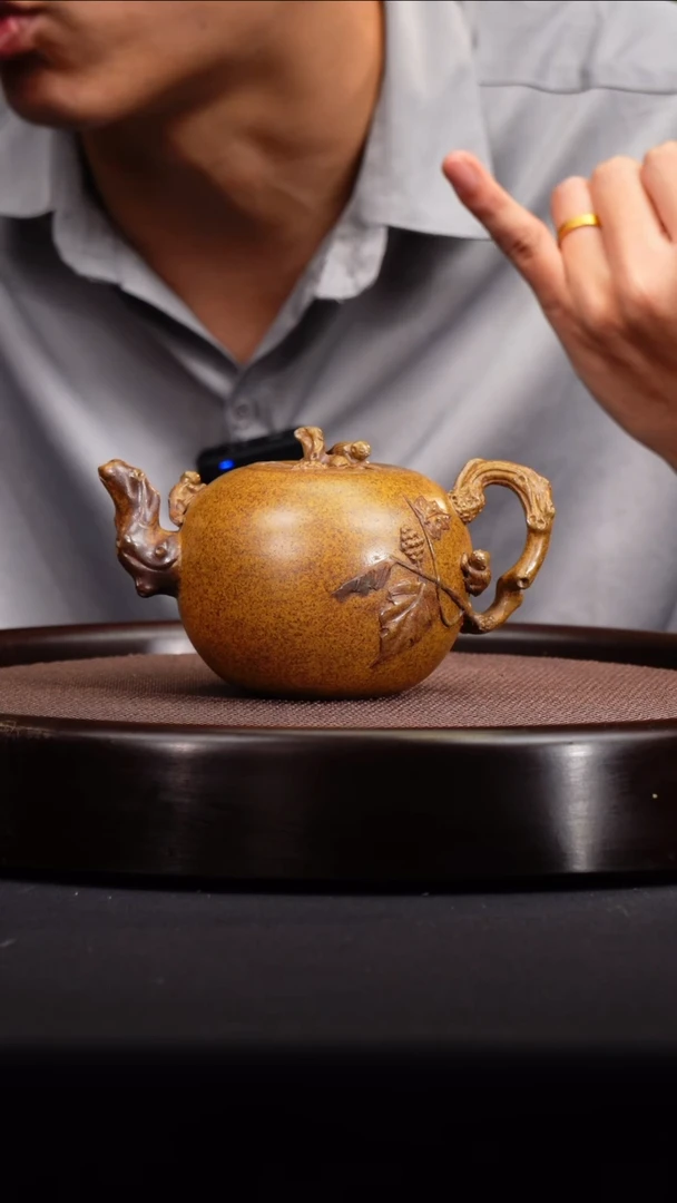 茶壶紫砂柴烧