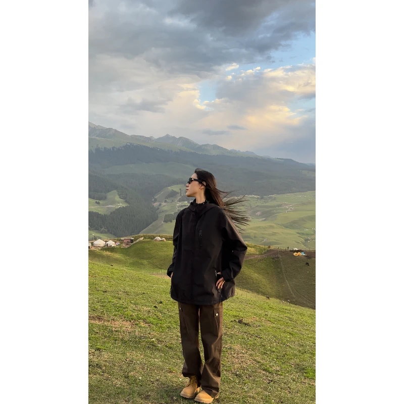 12.21大促 高街工装裤/加长高腰宽松直筒阔腿工装裤 Au017