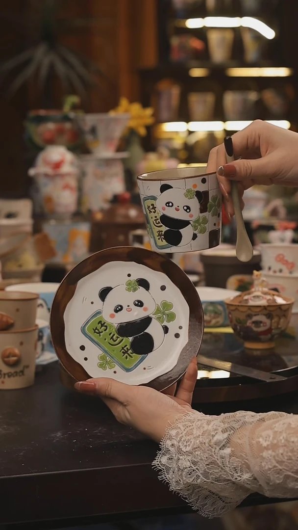 景德镇釉下彩绘设计师款式陶瓷