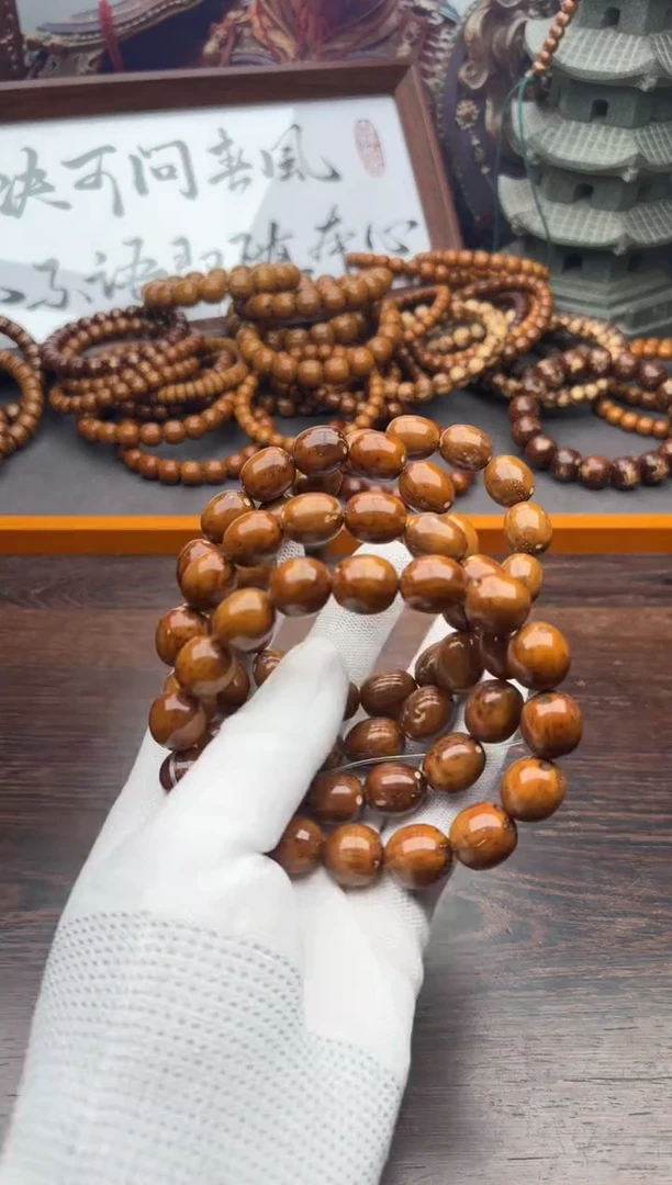 紫金鼠手串1号枣珠