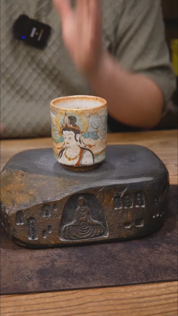 甘石陶艺手绘系列375