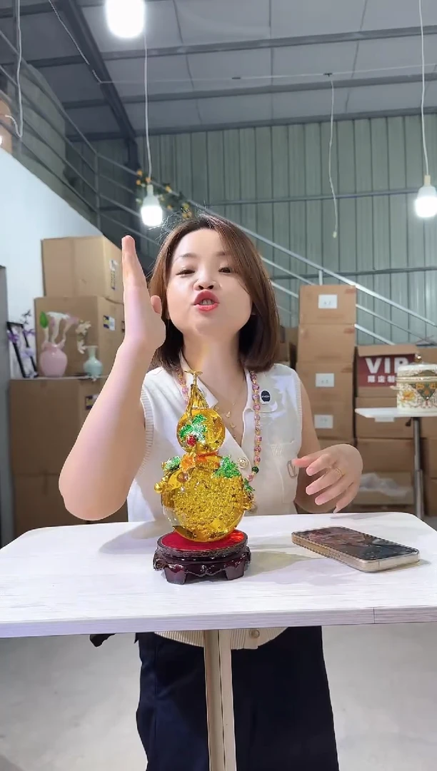 琉璃优选花瓶花器J-早11