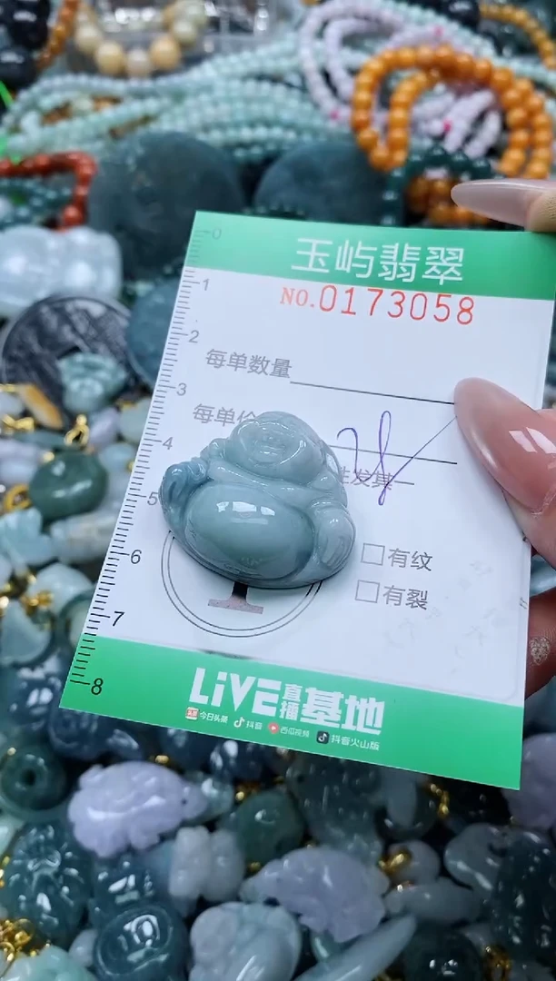 翡翠未镶嵌颈饰闪购0173058