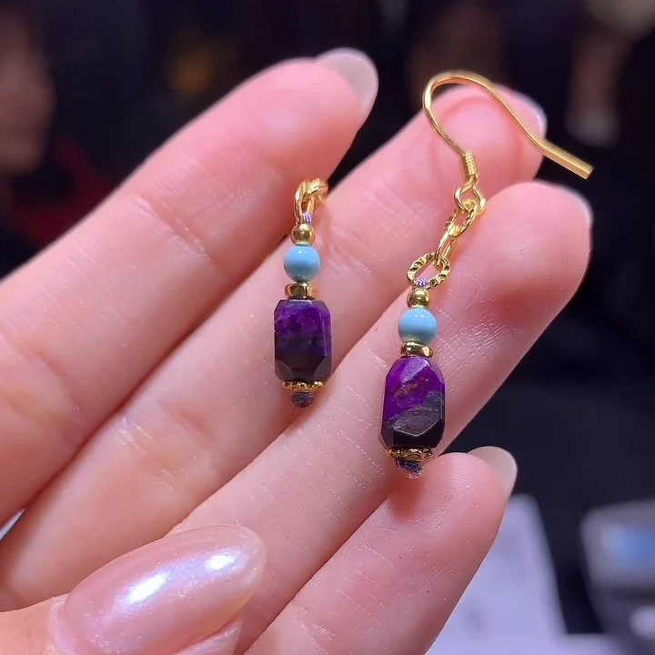 【逍遥】舒俱来方形耳饰*SSZB/42/多样性发/1对