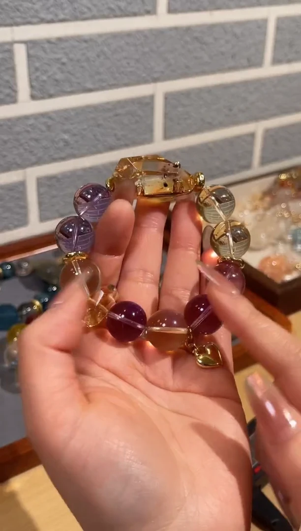 水晶摆件未镶嵌原创diy设计