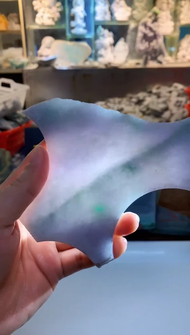 翡翠裸石0朗0翡翠珠宝976