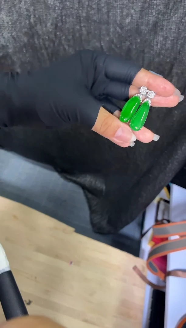 银S925镶嵌定制翡翠53定制翡翠-多样性发货（发其一）