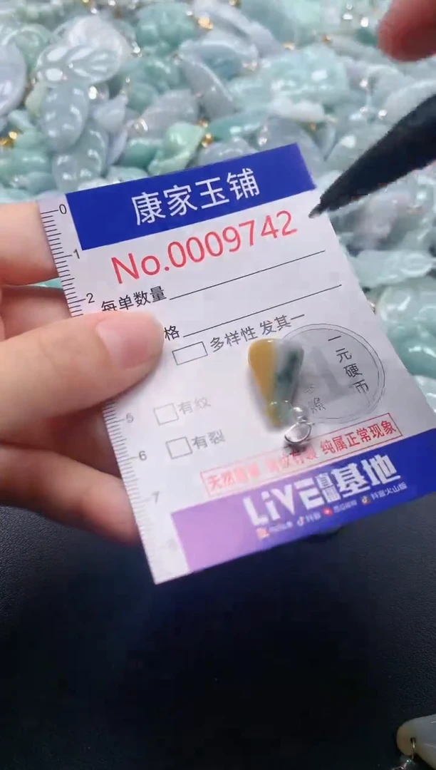 颈饰未镶嵌翡翠9742