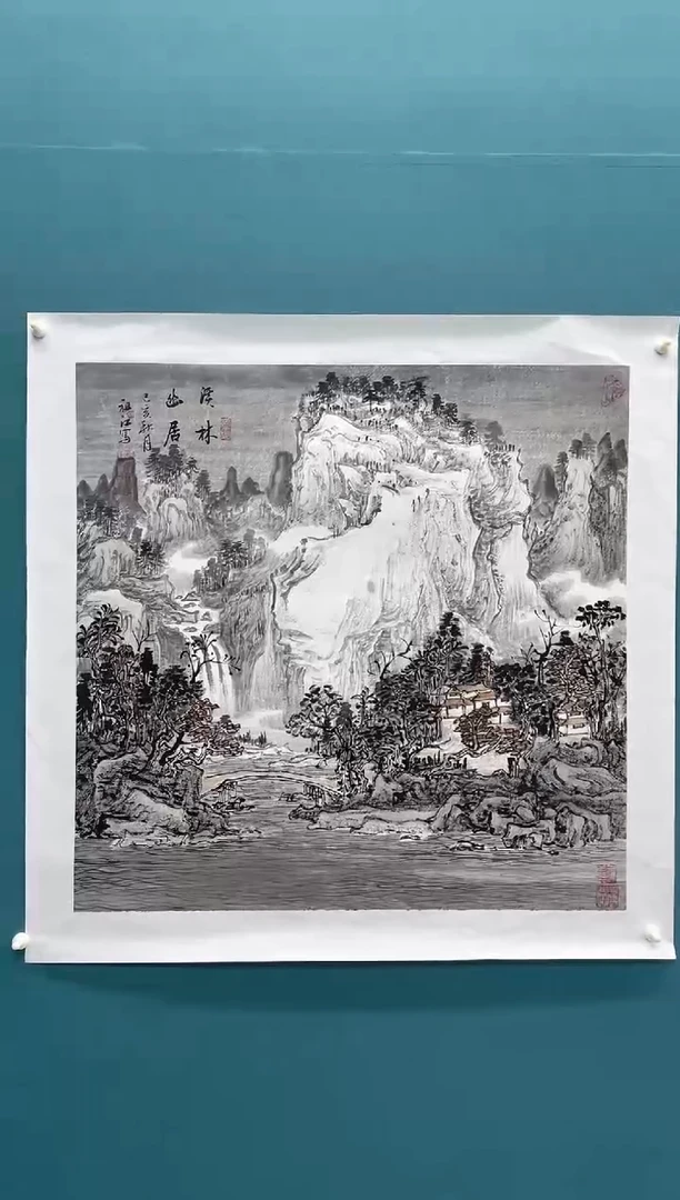 国画长城丹青书画院（王老师精品画作）