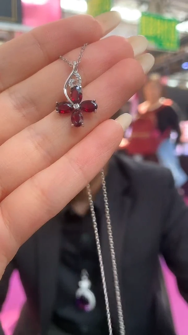 颈饰未镶嵌石榴石【宝石世家严选】双11专享
