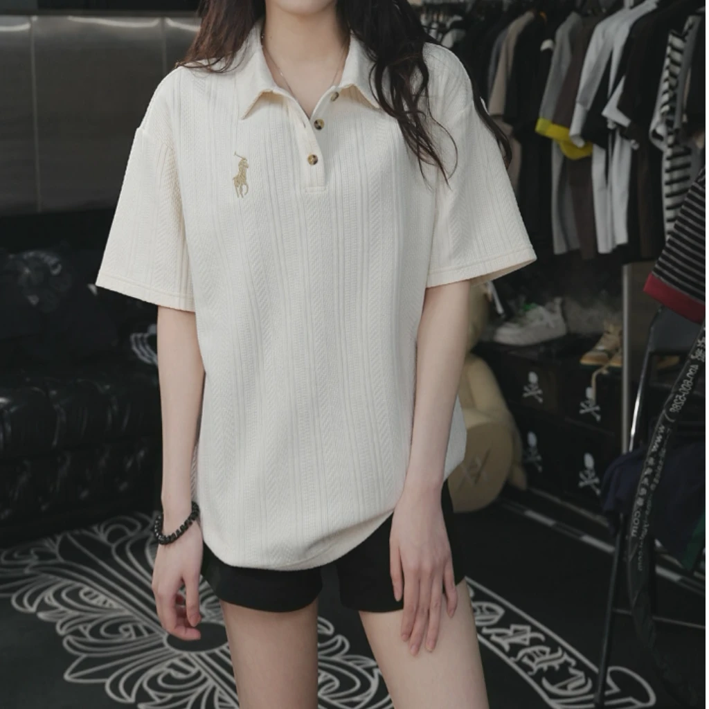 【绘尚D5黛仪3025】夏季新款POLO衫修身版型短袖男装S253025