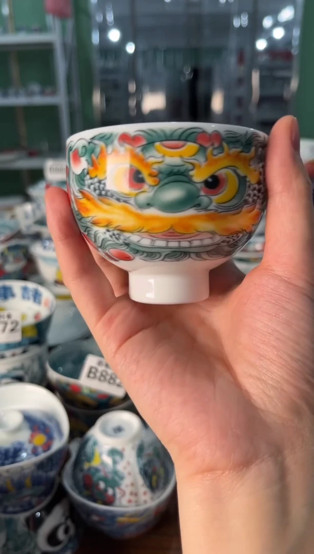 瓷片陶昨明高足蛋杯（福利价格）