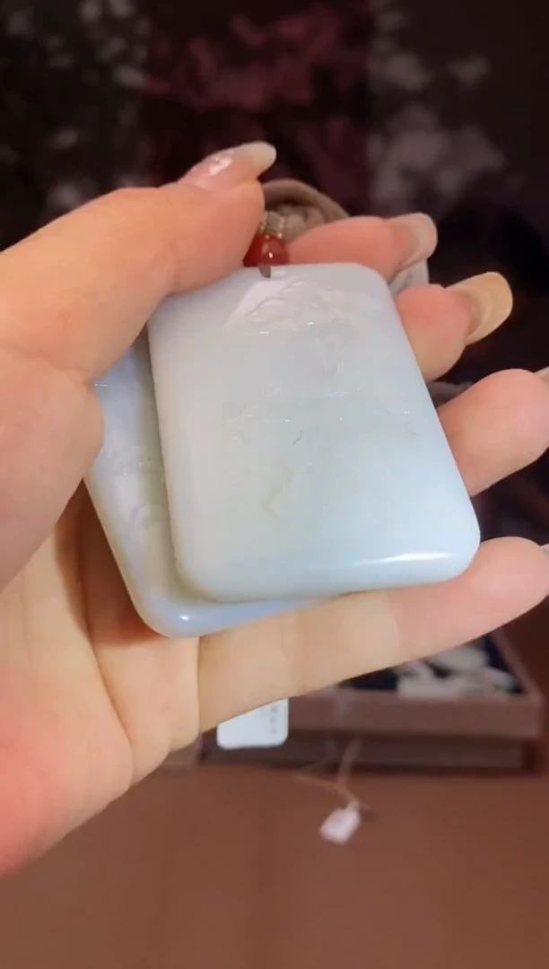 和田玉未镶嵌颈饰q242