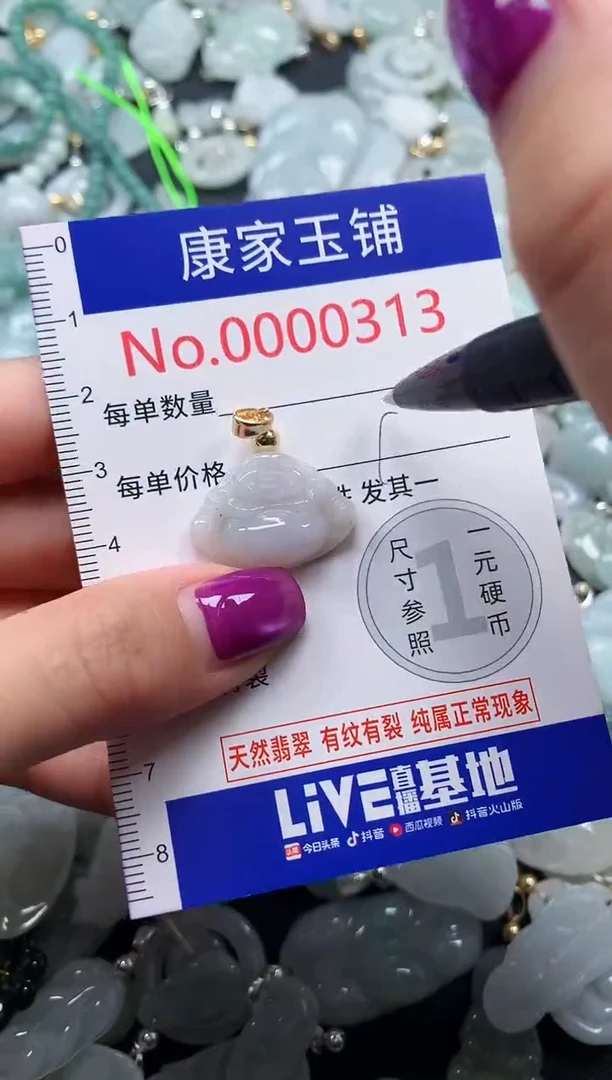 颈饰未镶嵌翡翠313