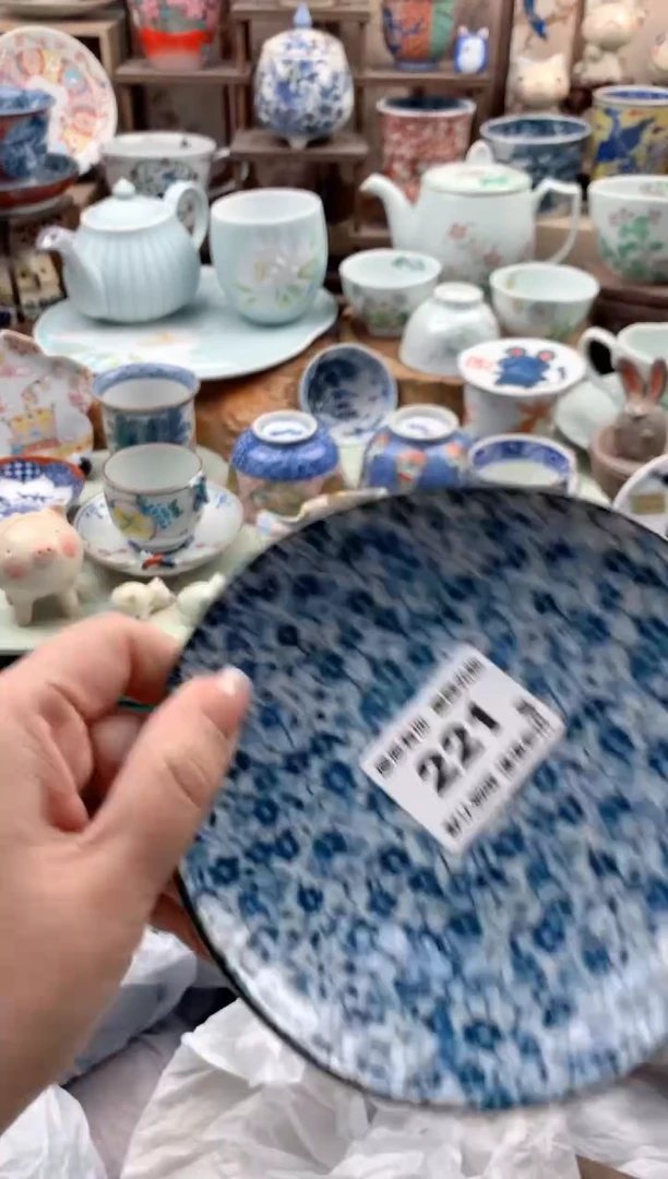 瓷片如*?221号九姑娘工艺品瓷器