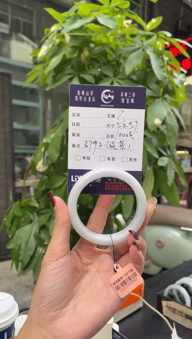 未镶嵌手镯翡翠Q 56正圈 3792