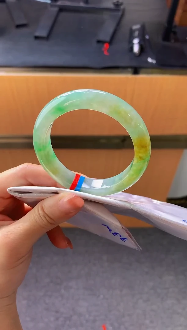 未镶嵌手镯翡翠-C99 圈口51.7