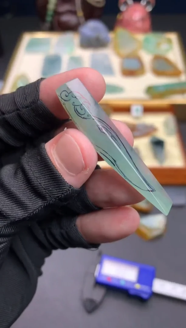 未镶嵌定制翡翠天然翡翠裸石（包工）