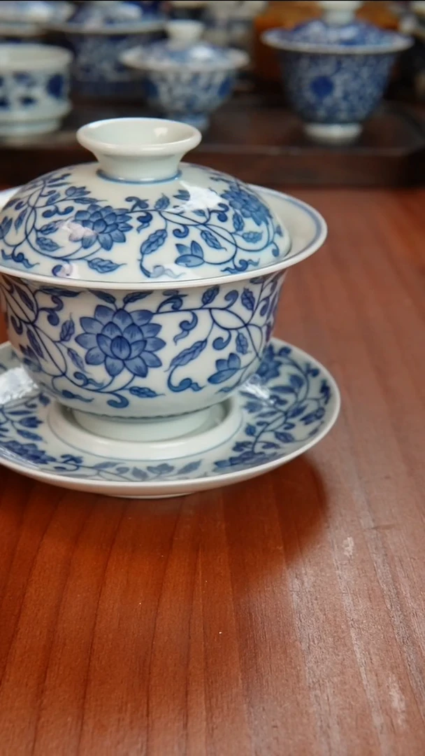 【闪购商品】景德镇镹曰陶手工手绘柴窑茶具