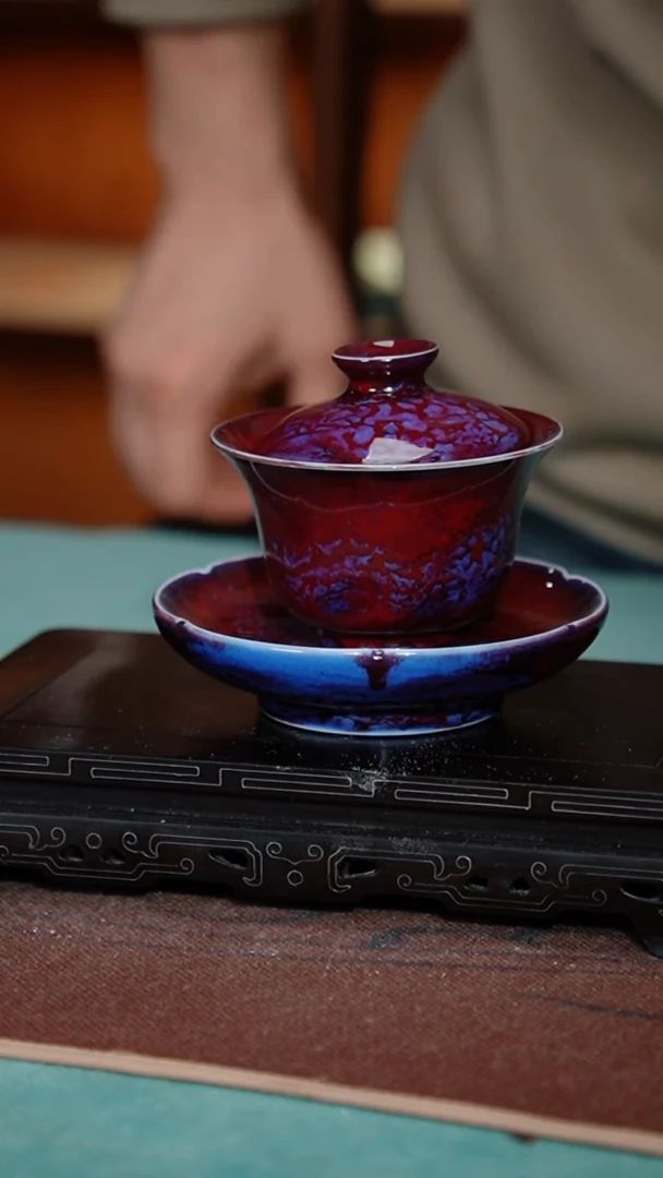 【闪购商品】69-1花底元宝三才（苗占军）