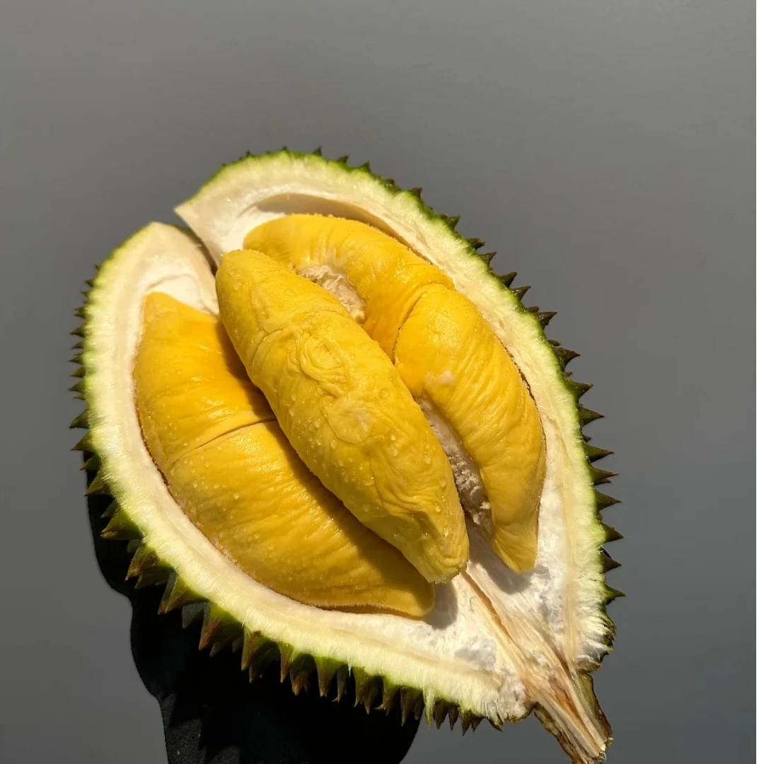 （2）双A马来西亚猫山王D197 一个新鲜整果约3-4斤 核大 收到马上吃猫山王马来西亚
