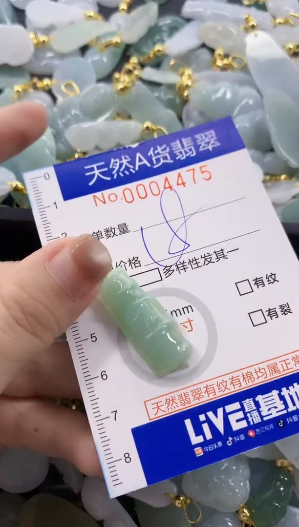 颈饰未镶嵌翡翠天然A货翡翠
